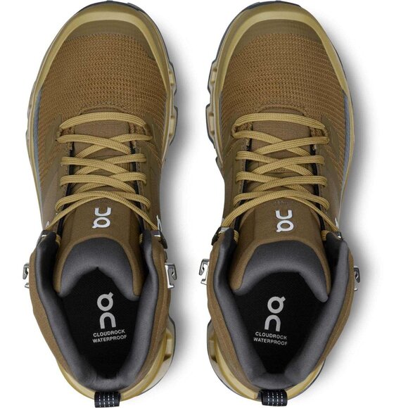 BRAND NEW - On Cloudrock 2 Waterproof Hiking Boot (Women's) -Hunter Safari - Picture 2 of 6